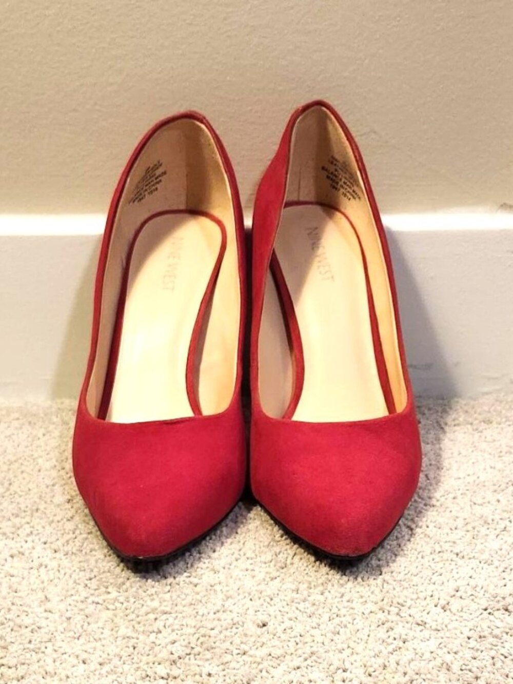 Nine West pink high heel “Gwendle” pump (size 9M womens)